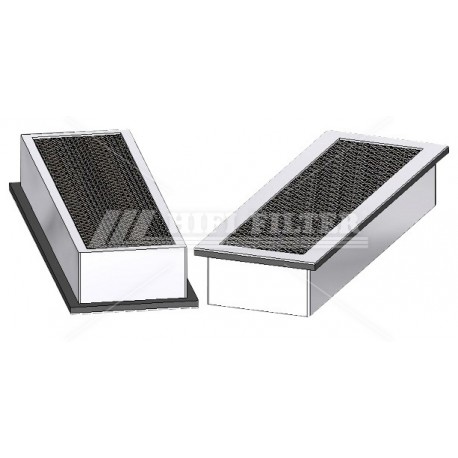 Filtre habitacle SC90128CAG - Charbon actif granulé